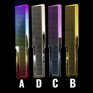 PROFESSIONELLE HAARSCHNEIDEKÄMME IM METALLIC LOOK - BARBER TRENDS WORLD