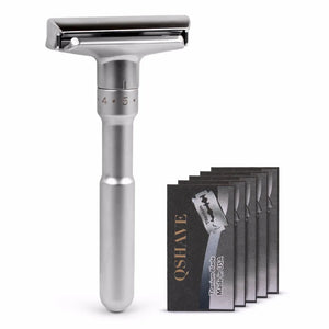 VERSTELLBARER HI-TEC RASIERHOBEL AUS EDELSTAHL - BARBER TRENDS WORLD