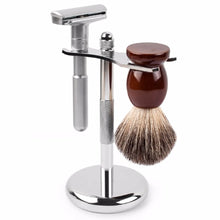 Laden Sie das Bild in den Galerie-Viewer, VERSTELLBARER HI-TEC RASIERHOBEL AUS EDELSTAHL - BARBER TRENDS WORLD
