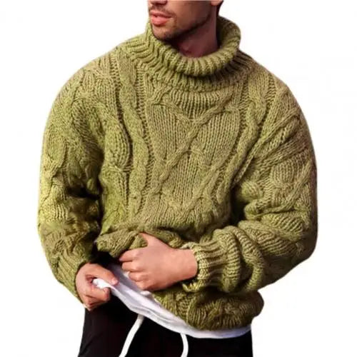 SUPER COZY ROLLKRAGENPULLOVER AUS DICKER SUPER WEICHER WOLLE!* - BARBER TRENDS WORLD
