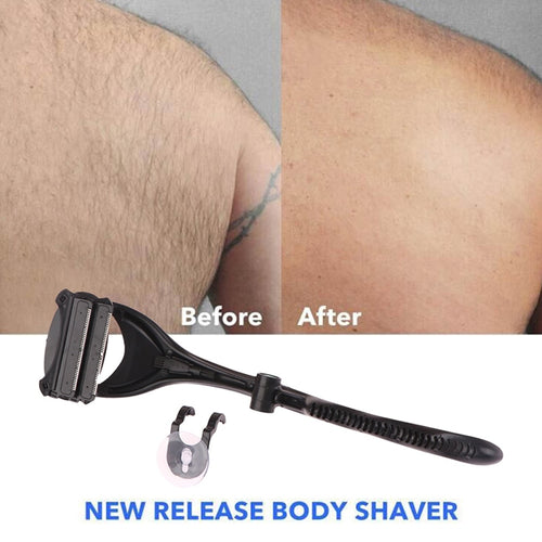 PRAKTISCHER FALTBARER RÜCKENRASIERER MIT LANGEM ARM - BARBER TRENDS WORLD
