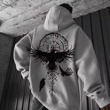 Laden Sie das Bild in den Galerie-Viewer, STYLISCHE HOODIES MIT VIKINGER PRINT - BARBER TRENDS WORLD

