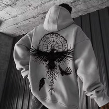 Laden Sie das Bild in den Galerie-Viewer, STYLISCHE HOODIES MIT VIKINGER PRINT - BARBER TRENDS WORLD
