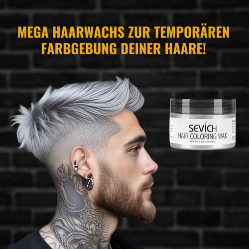 MEGA HAARWACHS ZUR TEMPORÄREN FARBGEBUNG DEINER HAARE! - BARBER TRENDS WORLD