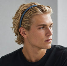 Laden Sie das Bild in den Galerie-Viewer, COOLE DENIM-HAARREIFEN FÜR MÄNNER - BARBER TRENDS WORLD
