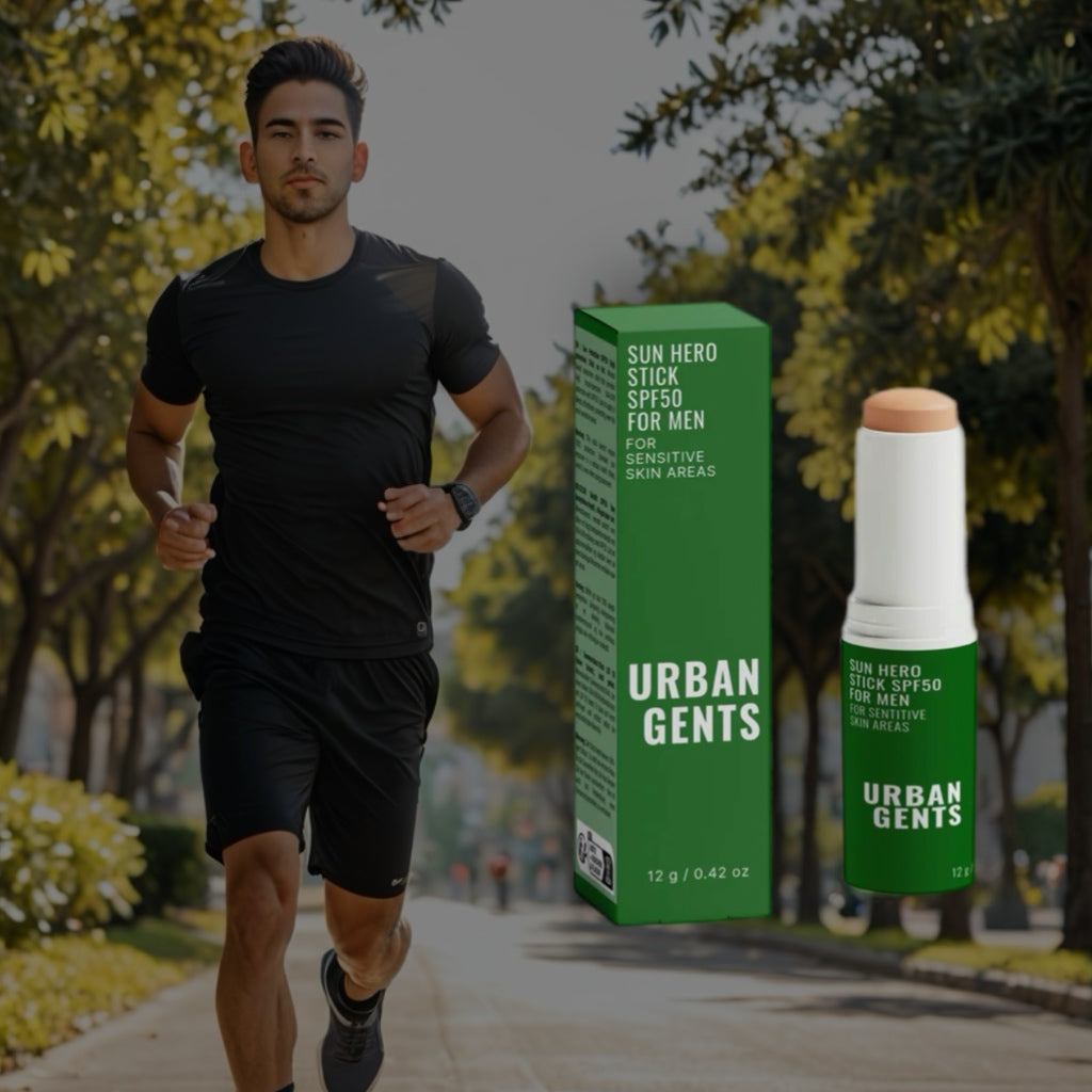 URBAN GENTS - SUN HERO STICK SPF50 FOR MEN - BARBER TRENDS WORLD