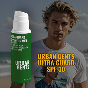 URBAN GENTS - ULTRA GUARD SPF 30 FOR MEN! - BARBER TRENDS WORLD