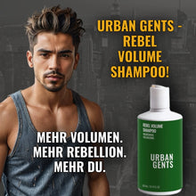 Laden Sie das Bild in den Galerie-Viewer, URBAN GENTS - REBEL VOLUME SHAMPOO - BARBER TRENDS WORLD
