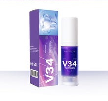 Laden Sie das Bild in den Galerie-Viewer, V34 WEIßENDE ZAHNCREME MIT ULTRA-VIOLETT PIGMENT-TECHNOLOGIE - BARBER TRENDS WORLD

