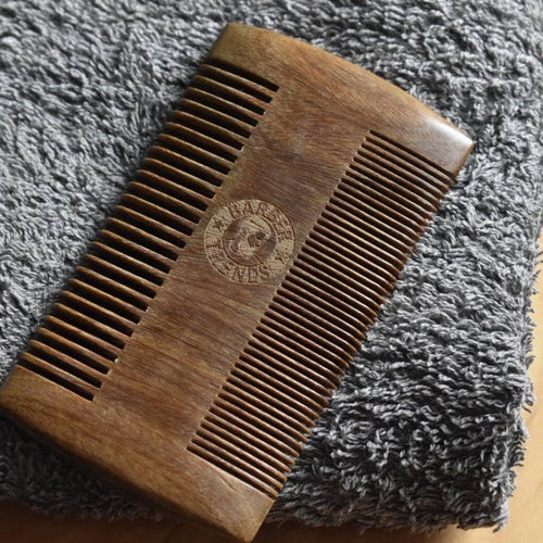 HOCHWERTIGER BARBER TRENDS HOLZBARTKAMM - BARBER TRENDS WORLD